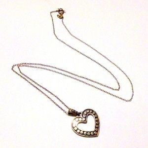 Sterling Silver Heart Pendant Necklace